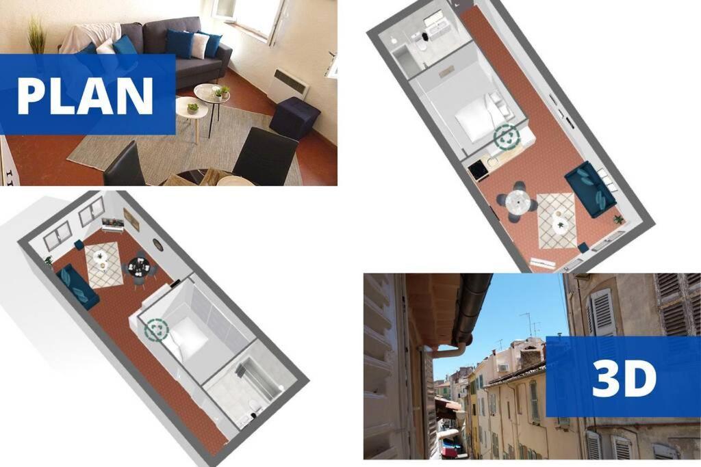 Le Jos - 2Min Palais-100M Mer-Verriere Cote D'Azur Apartman Cannes Kültér fotó